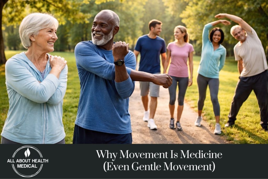 Why Movement Is Medicine (Even Gentle Movement)